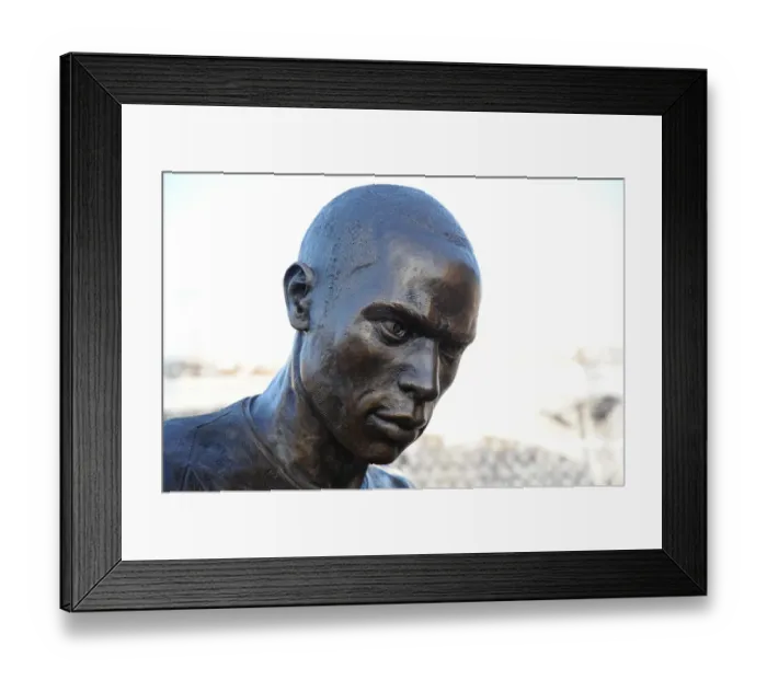 Framed Print : Thierry Henry: An Enduring Icon - Emirates Stadium Statue