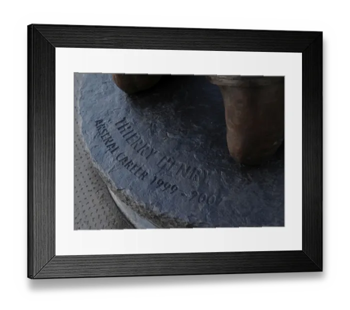 Framed Print : Thierry Henry Statue Unveiled at Emirates Stadium: Arsenal vs Everton (2011-12) Framed Print : Thierry Henry Statue Unveiled at Emirates Stadium: Arsenal vs Everton (2011-12)