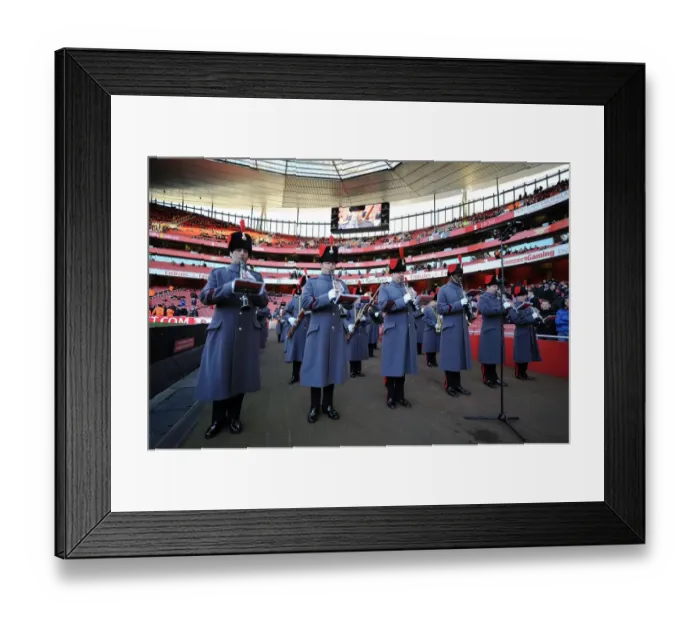 Framed Print : Arsenal vs. Everton: Salute to the Military at Emirates Stadium, 2011 Framed Print : Arsenal vs. Everton: Salute to the Military at Emirates Stadium, 2011