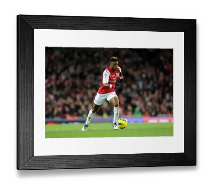 Framed Print : Alex Song: In Action for Arsenal Against Everton, Premier League 2011-12 Framed Print : Alex Song: In Action for Arsenal Against Everton, Premier League 2011-12