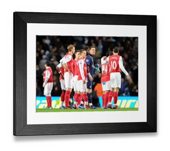 Framed Print : Arsenal vs Manchester City - Premier League Showdown (2011-12) Framed Print : Arsenal vs Manchester City - Premier League Showdown (2011-12)
