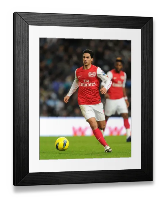Framed Print : Mikel Arteta: Manchester City vs. Arsenal, Premier League Showdown (2011-12) Framed Print : Mikel Arteta: Manchester City vs. Arsenal, Premier League Showdown (2011-12)