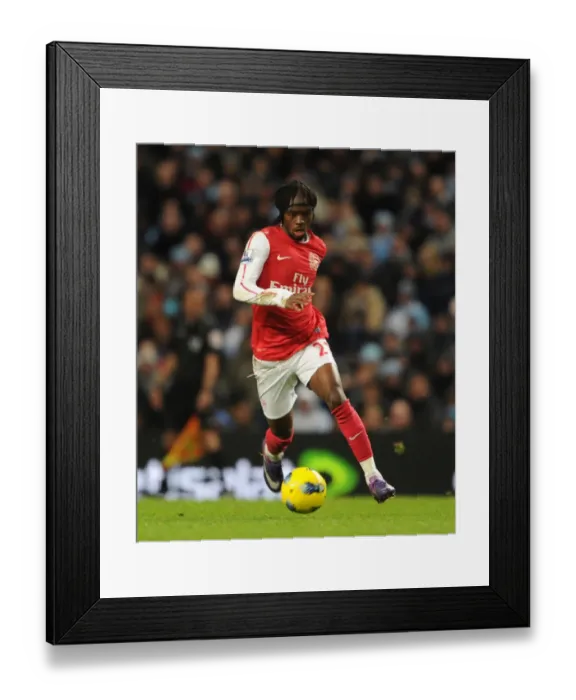 Framed Print : Gervinho in Action: Manchester City vs. Arsenal, Premier League 2011-12 Framed Print : Gervinho in Action: Manchester City vs. Arsenal, Premier League 2011-12