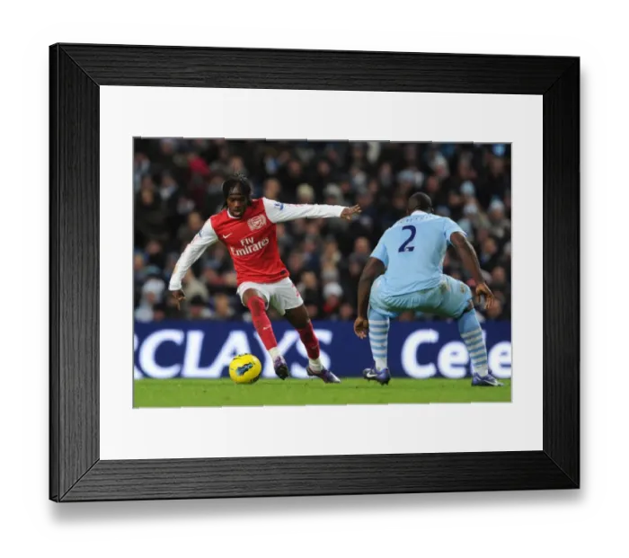 Framed Print : Gervinho vs Micah Richards: Manchester City vs Arsenal, Premier League Clash (2011-12) Framed Print : Gervinho vs Micah Richards: Manchester City vs Arsenal, Premier League Clash (2011-12)