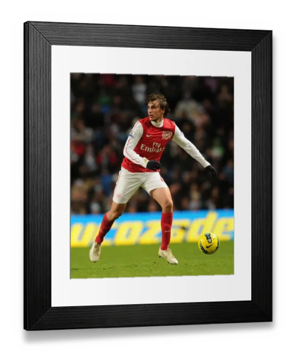 Framed Print : Ignasi Miquel in Action: Manchester City vs. Arsenal, Premier League 2011-12 Framed Print : Ignasi Miquel in Action: Manchester City vs. Arsenal, Premier League 2011-12