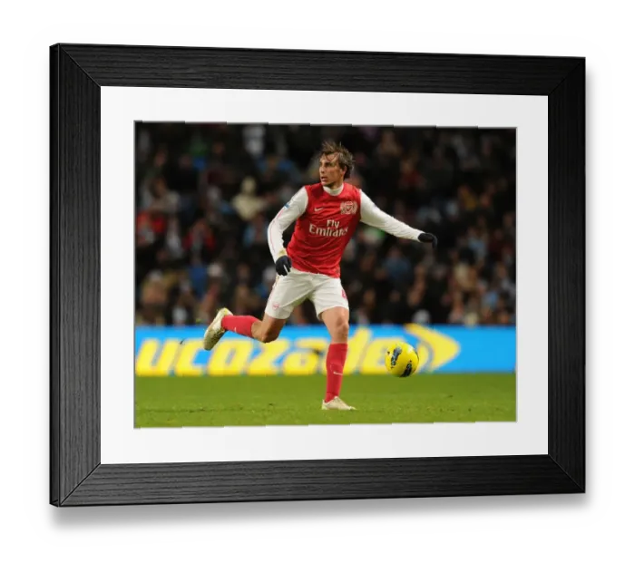 Framed Print : Ignasi Miquel Faces Manchester City: Arsenal vs. Manchester City, Premier League 2011-12 Framed Print : Ignasi Miquel Faces Manchester City: Arsenal vs. Manchester City, Premier League 2011-12