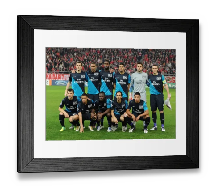 Framed Print : Arsenal vs. Olympiacos: UEFA Champions League Showdown (December 2011)