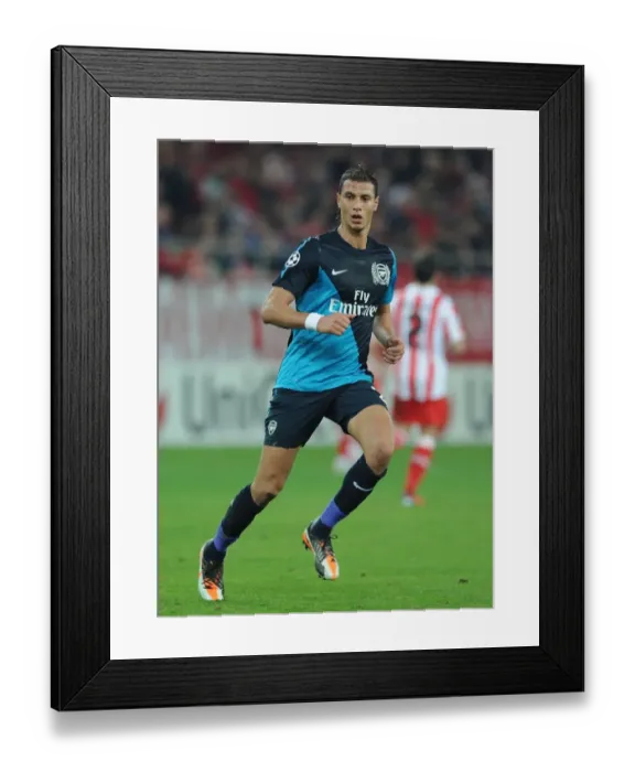 Framed Print : Marouane Chamakh in Action: Olympiacos vs Arsenal, UEFA Champions League 2011-12 Framed Print : Marouane Chamakh in Action: Olympiacos vs Arsenal, UEFA Champions League 2011-12