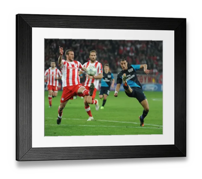 Framed Print : Marouane Chamakh Scores Past Anastasios Papazoglou: Olympiacos vs Arsenal, UEFA Champions League 2011-12 Framed Print : Marouane Chamakh Scores Past Anastasios Papazoglou: Olympiacos vs Arsenal, UEFA Champions League 2011-12