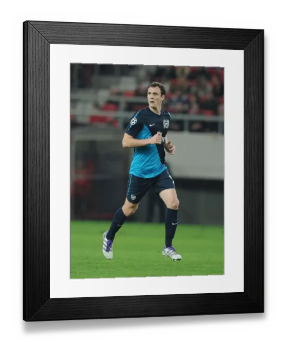 Framed Print : Sebastien Squillaci in Action: Olympiacos vs. Arsenal, UEFA Champions League 2011-12 Framed Print : Sebastien Squillaci in Action: Olympiacos vs. Arsenal, UEFA Champions League 2011-12