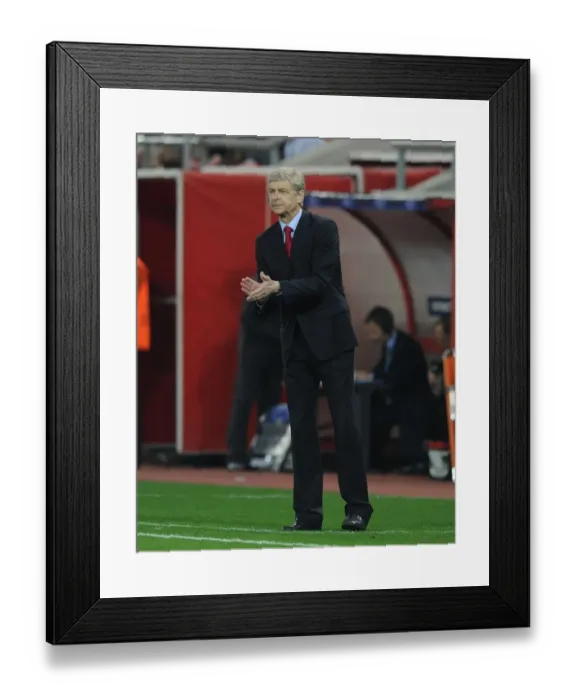 Framed Print : Arsene Wenger: Arsenal Manager Before Olympiacos Clash in Athens, 2011-12 UEFA Champions League Framed Print : Arsene Wenger: Arsenal Manager Before Olympiacos Clash in Athens, 2011-12 UEFA Champions League