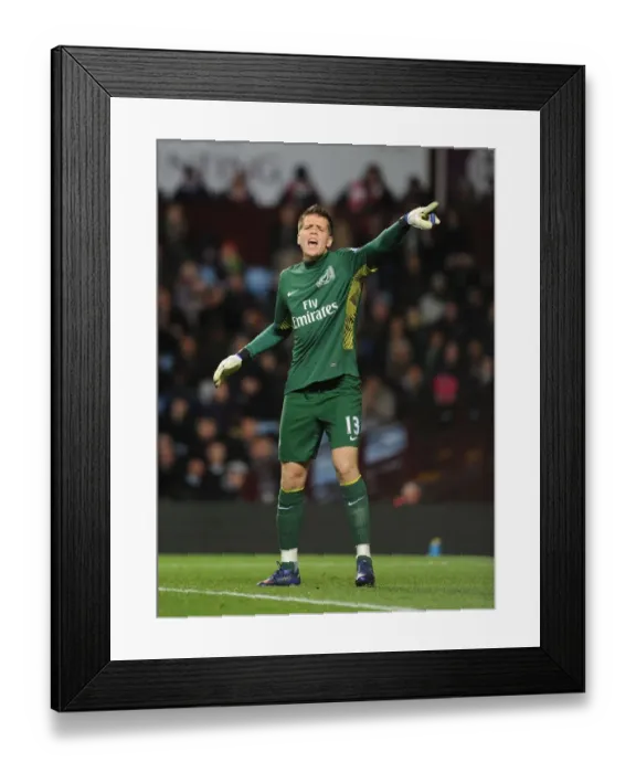 Framed Print : Unyielding Szczesny: Wojciech's Unwavering Performance at Aston Villa (2011-12)