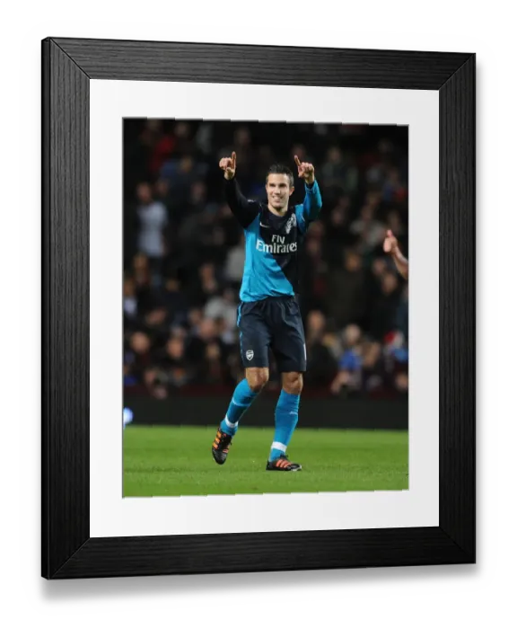 Framed Print : Robin van Persie's Stunner: Aston Villa vs. Arsenal, Premier League 2011-12 Framed Print : Robin van Persie's Stunner: Aston Villa vs. Arsenal, Premier League 2011-12
