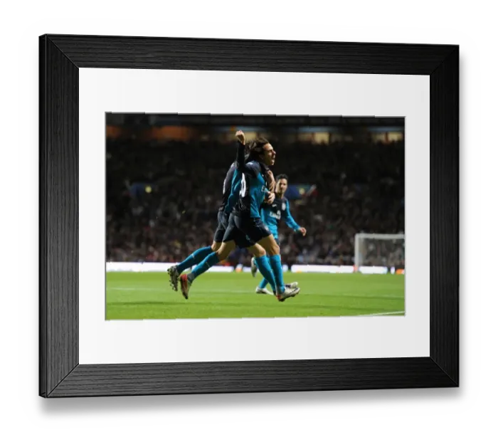 Framed Print : Yossi Benayoun Scores Arsenal's Second Goal Against Aston Villa (2011-12) Framed Print : Yossi Benayoun Scores Arsenal's Second Goal Against Aston Villa (2011-12)