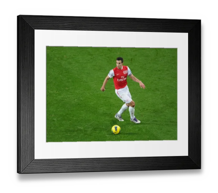 Framed Print : Robin van Persie in Action for Arsenal against Wolverhampton Wanderers, 2011-2012 Framed Print : Robin van Persie in Action for Arsenal against Wolverhampton Wanderers, 2011-2012