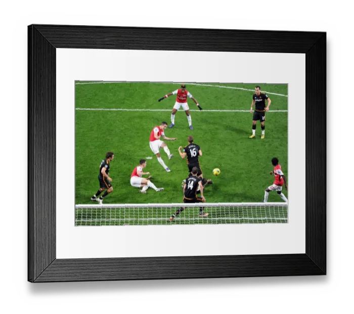 Framed Print : Van Persie vs. Berra: Intense Moment at the Emirates - Arsenal vs. Wolverhampton Wanderers, 2011-2012 Framed Print : Van Persie vs. Berra: Intense Moment at the Emirates - Arsenal vs. Wolverhampton Wanderers, 2011-2012