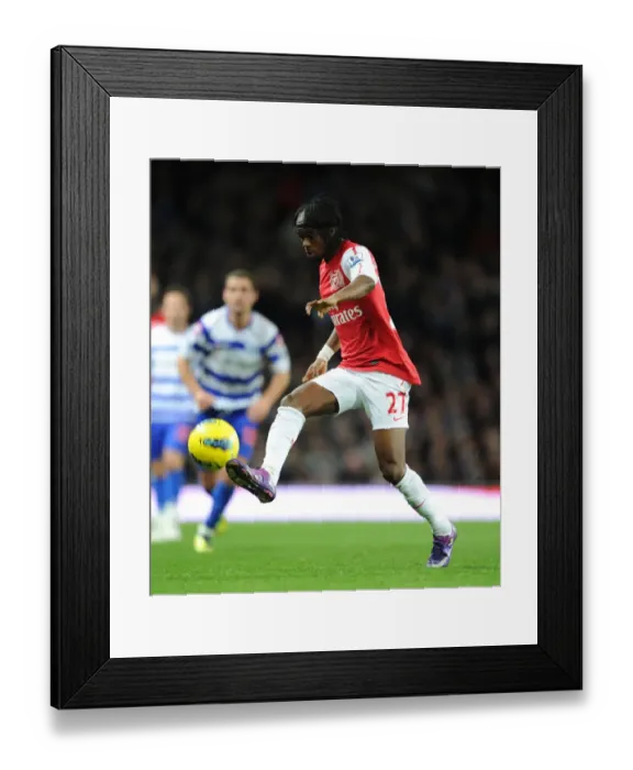 Framed Print : Gervinho in Action: Arsenal vs. Queens Park Rangers, Premier League 2011-12 Framed Print : Gervinho in Action: Arsenal vs. Queens Park Rangers, Premier League 2011-12