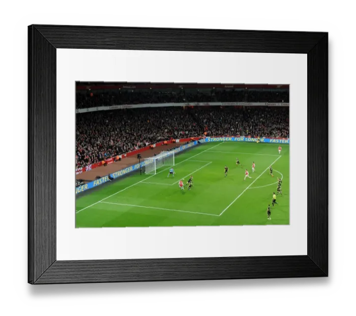 Framed Print : Thierry Henry's FA Cup-Winning Goal for Arsenal Against Leeds United (2011-12)
