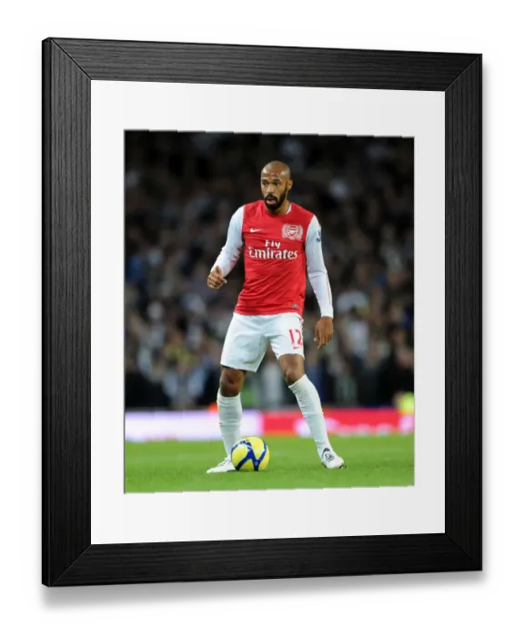Framed Print : Thierry Henry in Action: Arsenal vs Leeds United, FA Cup 2011-12 Framed Print : Thierry Henry in Action: Arsenal vs Leeds United, FA Cup 2011-12