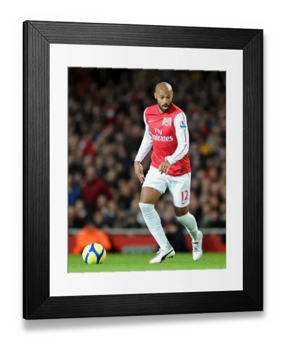 Framed Print : Thierry Henry in Action: Arsenal vs Leeds United, FA Cup 2011-12 Framed Print : Thierry Henry in Action: Arsenal vs Leeds United, FA Cup 2011-12