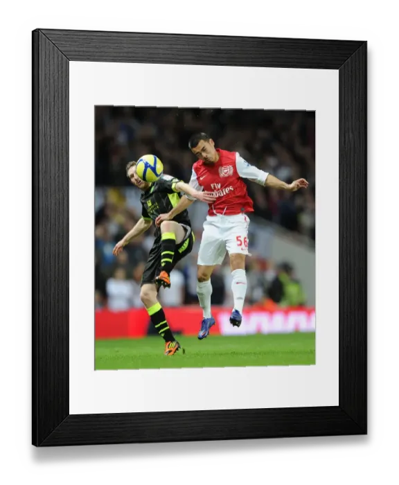 Framed Print : Arsenal vs Leeds United: FA Cup Clash at Emirates Stadium