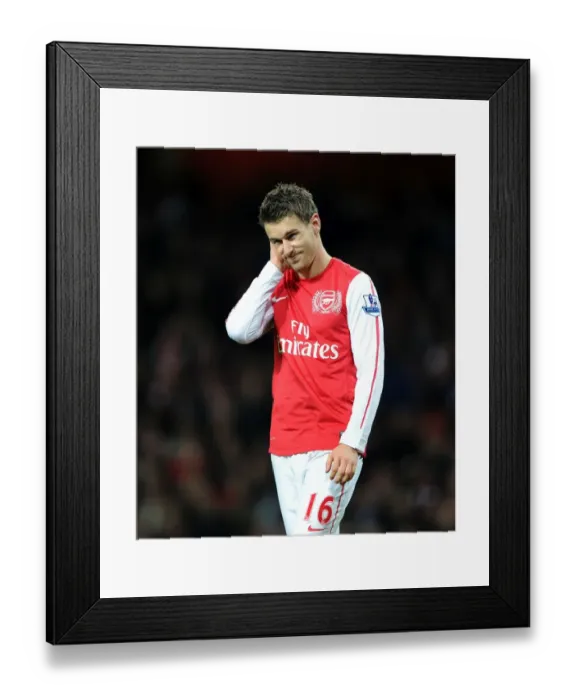 Framed Print : Aaron Ramsey's Brilliant Performance: Arsenal vs. Leeds United in FA Cup Showdown