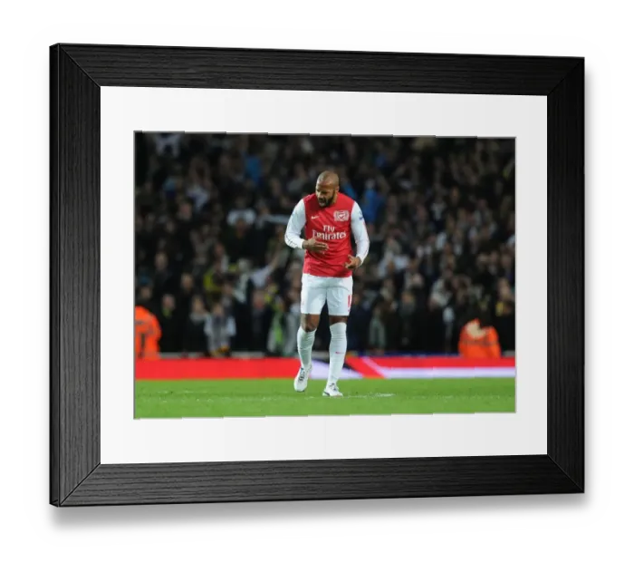 Framed Print : Thierry Henry's FA Cup Glory: Arsenal vs Leeds United (2011-12) Framed Print : Thierry Henry's FA Cup Glory: Arsenal vs Leeds United (2011-12)