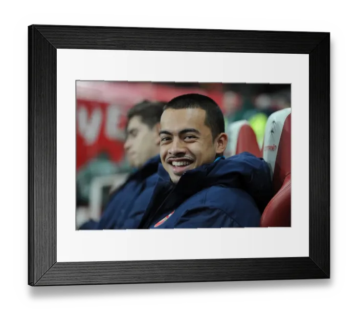Framed Print : FA Cup Clash: Arsenal vs Leeds United at Emirates Stadium (2011-12) Framed Print : FA Cup Clash: Arsenal vs Leeds United at Emirates Stadium (2011-12)