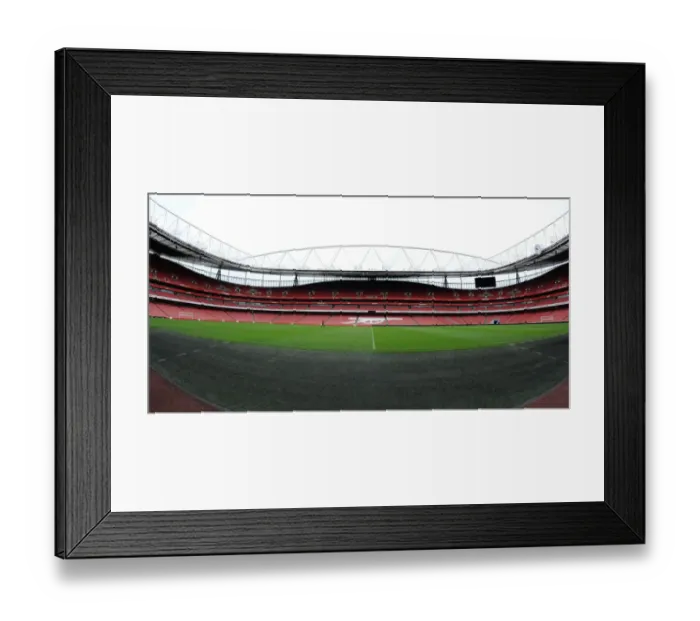 Framed Print : Emirates Stadium: Arsenal vs Leeds United, FA Cup Third Round