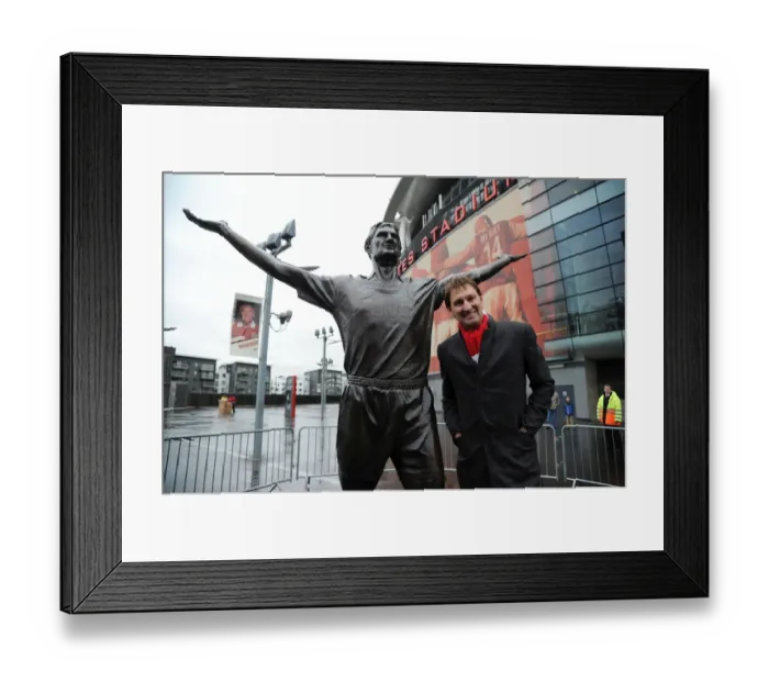 Framed Print : Tony Adams Unveils His Arsenal Legends Statue at Emirates Stadium during Arsenal vs. Queens Park Rangers Match, 2011 Framed Print : Tony Adams Unveils His Arsenal Legends Statue at Emirates Stadium during Arsenal vs. Queens Park Rangers Match, 2011