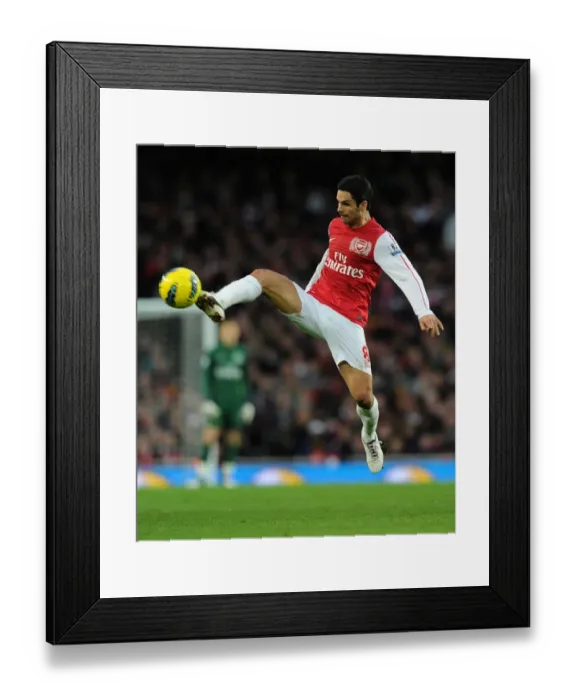 Framed Print : Mikel Arteta Leads Arsenal in the 2011-12 Premier League: Arsenal vs Queens Park Rangers Framed Print : Mikel Arteta Leads Arsenal in the 2011-12 Premier League: Arsenal vs Queens Park Rangers