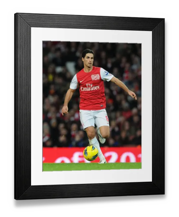 Framed Print : Mikel Arteta Leads Arsenal Against Wolverhampton Wanderers, 2011-2012 Framed Print : Mikel Arteta Leads Arsenal Against Wolverhampton Wanderers, 2011-2012