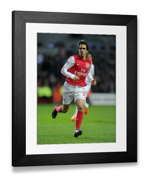 Framed Print : Yossi Benayoun in Action: Swansea City vs. Arsenal, Premier League 2011-12