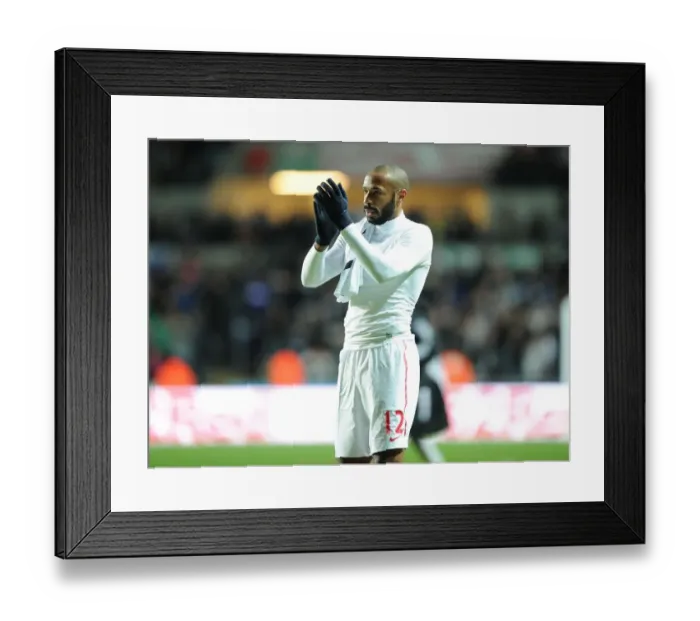 Framed Print : Thierry Henry's Farewell: Swansea City vs. Arsenal (2012)