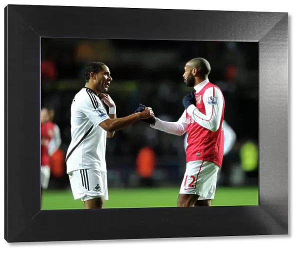 Thierry Henry and Ashley Williams: A Sportsman's Gesture - Swansea City vs Arsenal, 2012