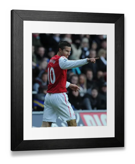 Framed Print : Robin van Persie's Strike: Arsenal's Victory Over Swansea City, Premier League 2011-12 Framed Print : Robin van Persie's Strike: Arsenal's Victory Over Swansea City, Premier League 2011-12