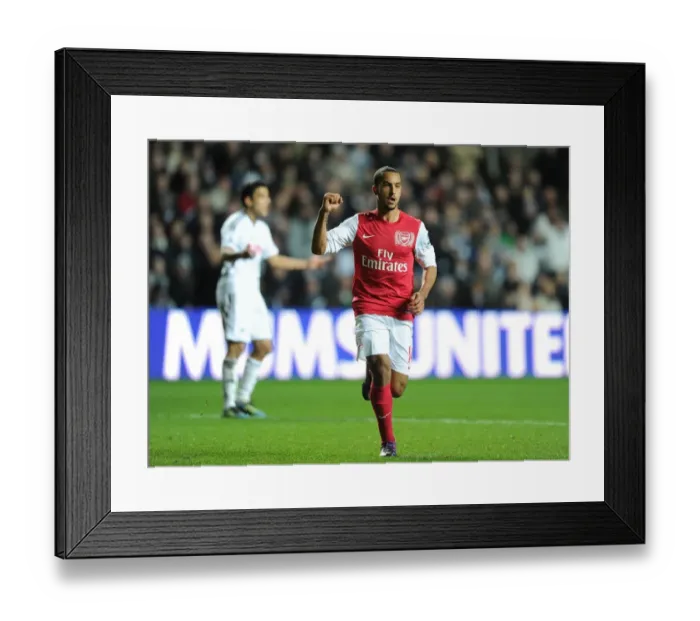 Framed Print : Theo Walcott's Brace: Arsenal's Triumph over Swansea City (2011-12) Framed Print : Theo Walcott's Brace: Arsenal's Triumph over Swansea City (2011-12)