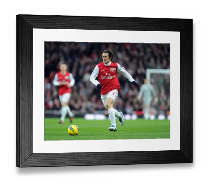 Framed Print : Arsenal's Tomas Rosicky in Action Against Manchester United (2011-12) Framed Print : Arsenal's Tomas Rosicky in Action Against Manchester United (2011-12)