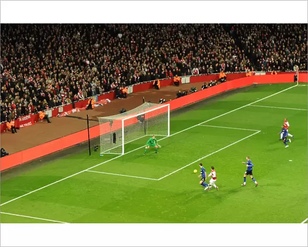 Robin van Persie Scores Thriller Past Anders Lindegaard: Arsenal vs Manchester United, Premier League 2011-12