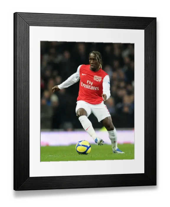 Framed Print : Bacary Sagna in Action: Arsenal vs. Aston Villa, FA Cup 2011-12