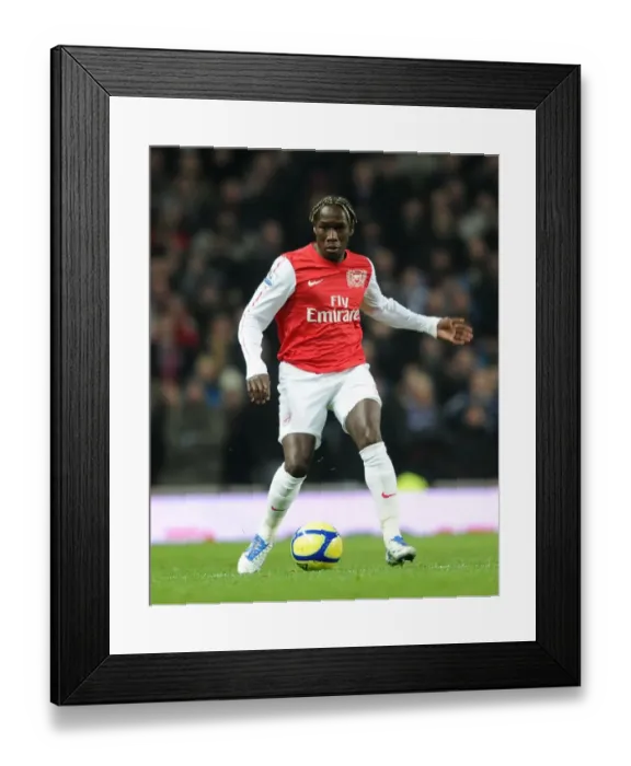 Framed Print : Bacary Sagna: In Action Against Aston Villa in FA Cup 2011-12