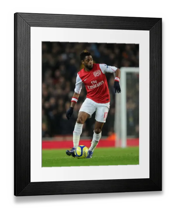 Framed Print : Alex Song in Action for Arsenal against Aston Villa in FA Cup Fourth Round Framed Print : Alex Song in Action for Arsenal against Aston Villa in FA Cup Fourth Round