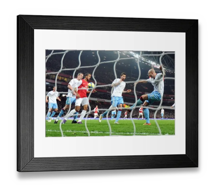 Framed Print : Theo Walcott's Controversial FA Cup Goal: Arsenal vs. Aston Villa (2011-12) Framed Print : Theo Walcott's Controversial FA Cup Goal: Arsenal vs. Aston Villa (2011-12)