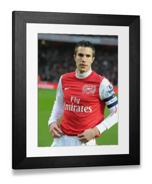Framed Print : Robin van Persie Gears Up for FA Cup Battle Against Aston Villa Framed Print : Robin van Persie Gears Up for FA Cup Battle Against Aston Villa