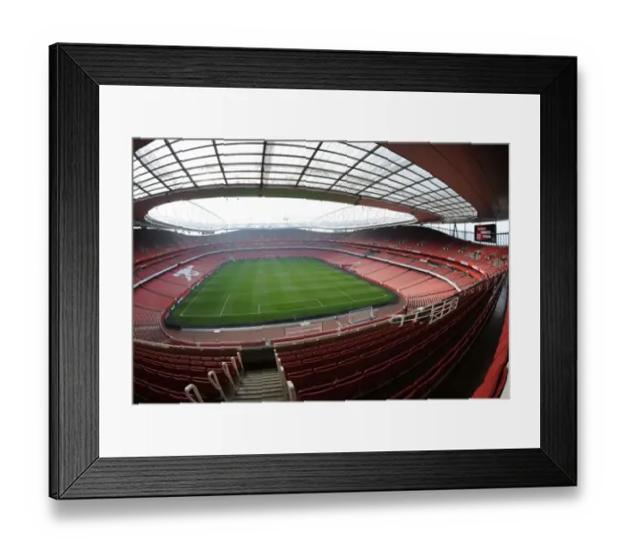 Framed Print : Arsenal vs Blackburn Rovers: Emirates Stadium, Premier League Showdown (2011-12)