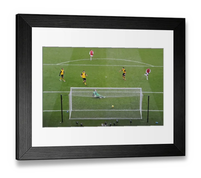 Framed Print : Thierry Henry's Seventh Goal: Arsenal's Victory Against Blackburn Rovers, 2012