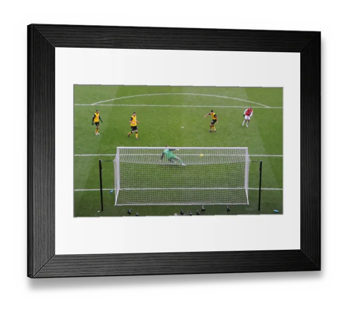 Framed Print : Thierry Henry's Seventh Stunning Goal: Arsenal vs. Blackburn Rovers, Premier League 2011-12