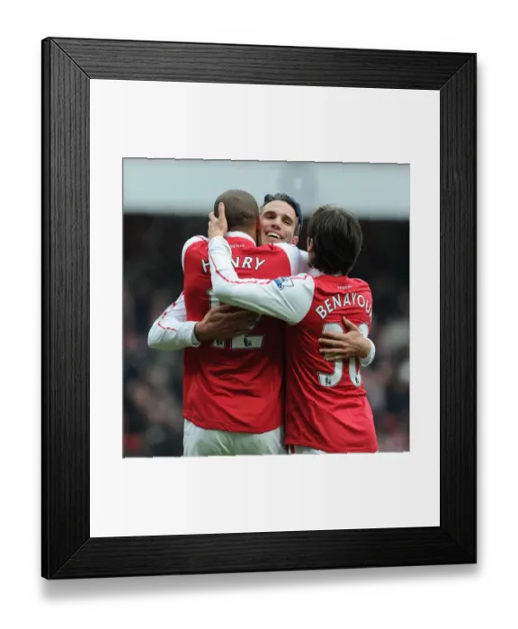 Framed Print : Thierry Henry's Seventh Goal: Arsenal's Victorious Moment Against Blackburn Rovers (2012) Framed Print : Thierry Henry's Seventh Goal: Arsenal's Victorious Moment Against Blackburn Rovers (2012)