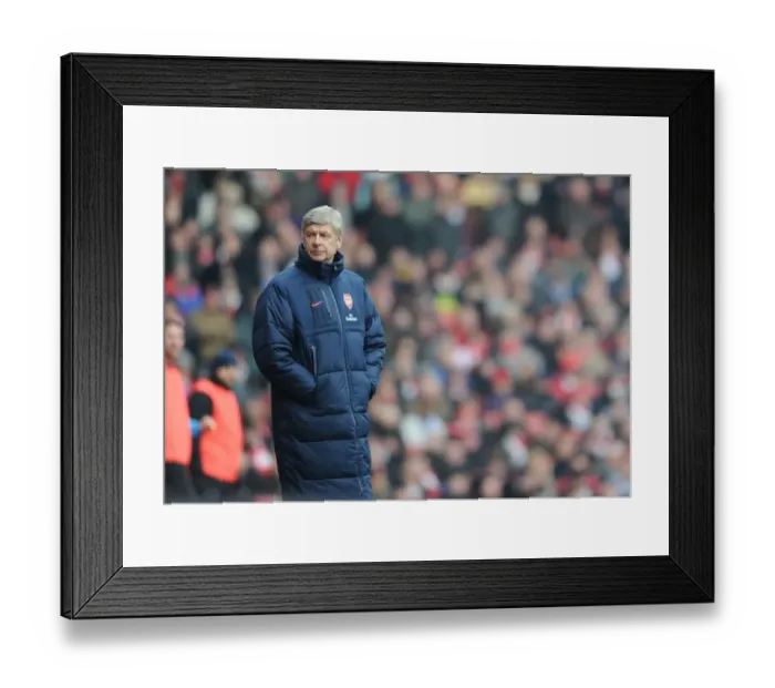 Framed Print : Arsene Wenger and Arsenal Face Blackburn Rovers in the Premier League, 2011-12 Framed Print : Arsene Wenger and Arsenal Face Blackburn Rovers in the Premier League, 2011-12