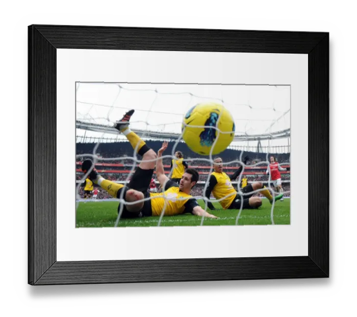 Framed Print : Arsenal's Second Goal: Scott Dann and Martin Olsson Unable to Prevent it at Emirates Stadium (Arsenal v Blackburn Rovers, 2012) Framed Print : Arsenal's Second Goal: Scott Dann and Martin Olsson Unable to Prevent it at Emirates Stadium (Arsenal v Blackburn Rovers, 2012)